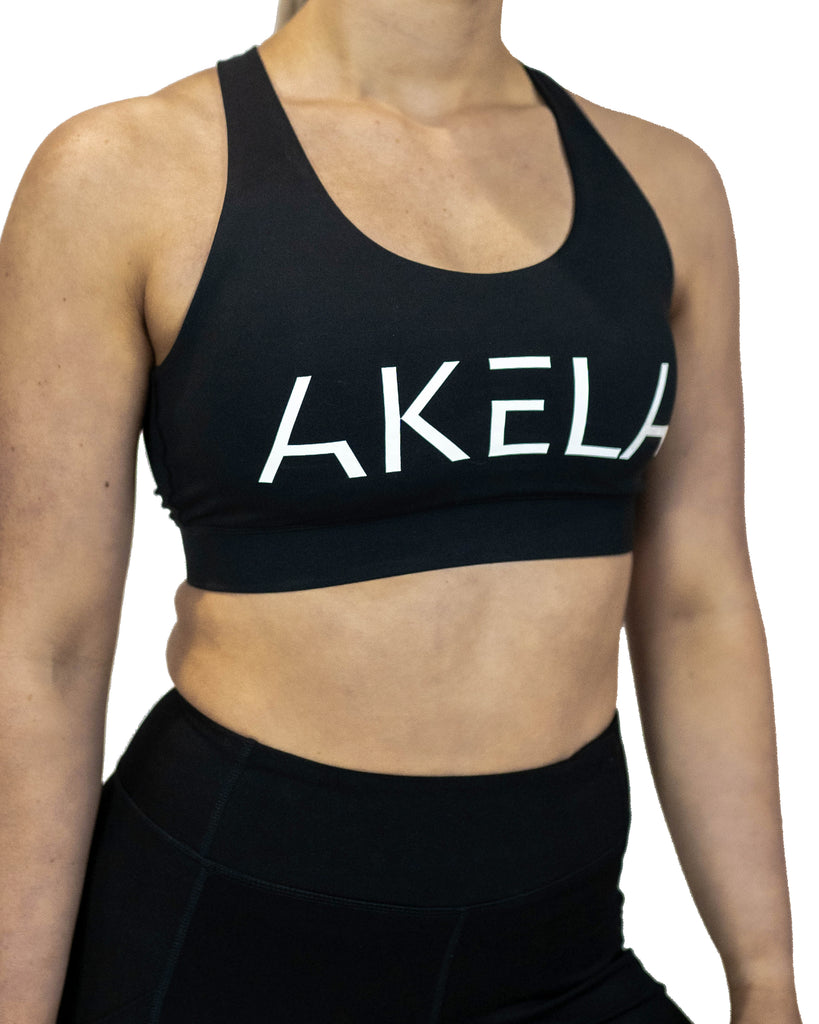 Stay supported during your workouts with Oalka Women's Racerback Sports  Fitness Bras